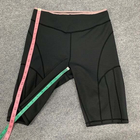 Free People Shorts Womens S Small Black Movement Step Up High Rise Pull On Biker - Picture 8 of 13